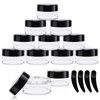 Zikenis Pack of 12 Jars, 20 ml Empty Cream Jars