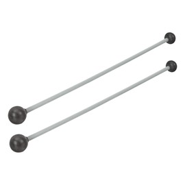 BIUDECO 2 Pcs Portable Double Xylophone Mallets Percussion Instrument Drumsticks for Marimba and Glockenspiel Ideal for Students and Beginners Rubber Design