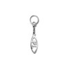 Avisa Stainless steel key chain - 'PL' in an ellipse