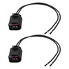 Pack of 2 2 Pin Horn Connection Cable 20 cm