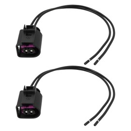 Pack of 2 2 Pin Horn Connection Cable 20 cm 16 AWG 4D0971992 Compatible with VW Compatible with Jetta