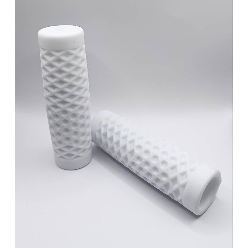 22mm /24mm Length 125mm Non-Piercing End Handlebar Grip Waffle Sole