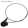 QWORK® 165cm 65inch Lawn Mower Throttle Cable, Choke Lever, Compatible