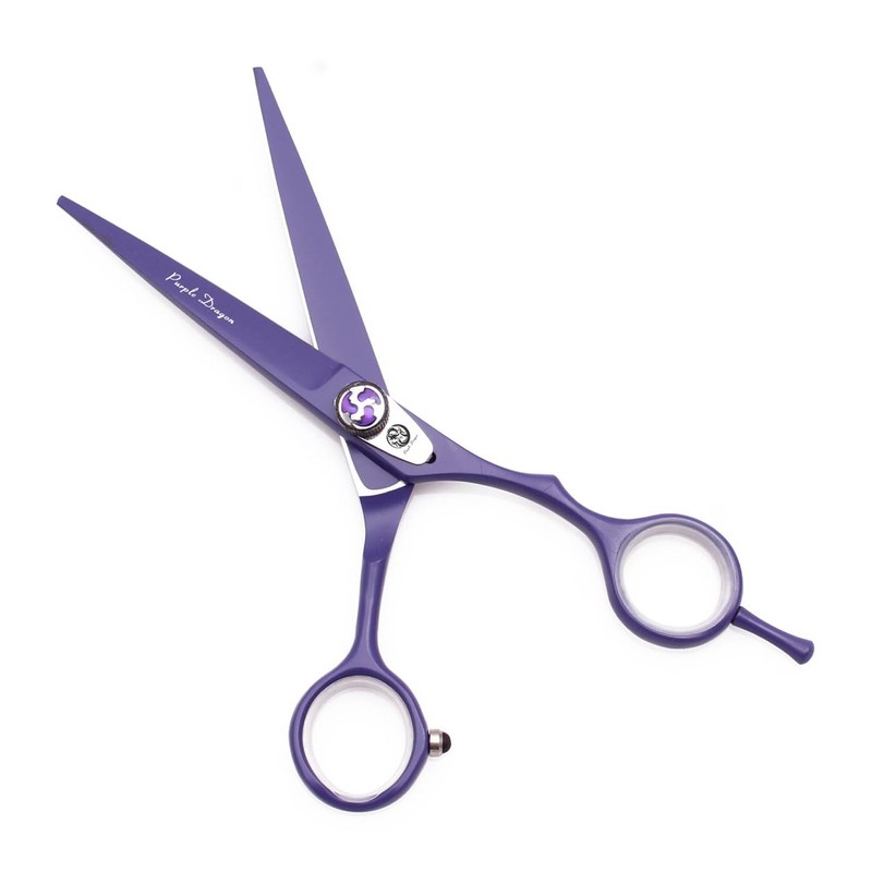 Kit Tijeras Profesionales Estilista Barbero Peluquero Purple Dragon 6 pulgadas