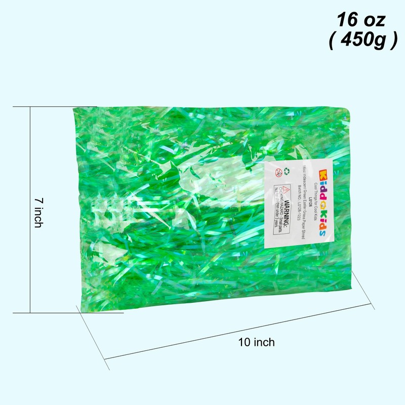 Kiddokids Easter Grass Craft Shredded Paper for Easter Baskets and