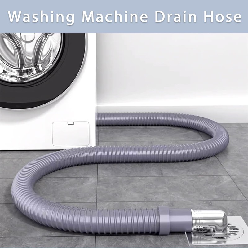 Washing Machine Drain Hose, Flexible Extension Hose (6.56 ft)