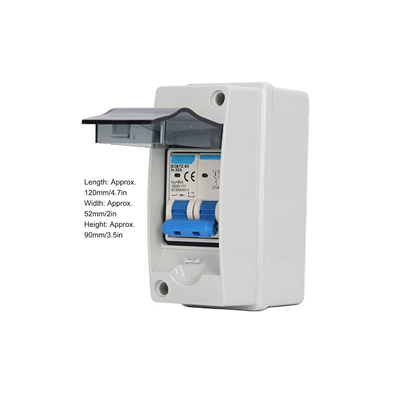 DC Solar Disconnect Switch, IP65 Waterproof PV DC Circuit Breaker
