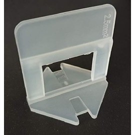 Pull Tabs 2.5 mm Pack of 200 Tile Levelling System Tile Thickness 3-12 mm - Laying System Tile Laying Aid Tile Laying System Tile Levelling System