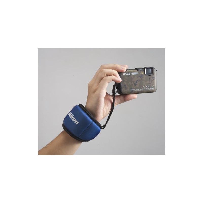 Nikon フローティングストラップ コンパクト用 シンプル ブルー FTST1BL