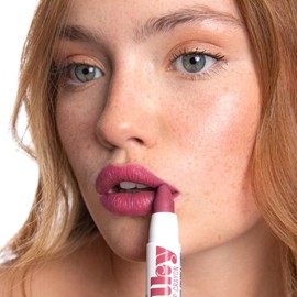 Silky Lipstick Jumbo Matte Lip Pencil Crayon - Highly Pigmented Creamy, Long-lasting - Colour 01 Plum, 2.8g - Andreia Professional