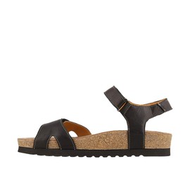 Taos Footwear Women's Luvie Black Sandal 6-6.5 M US