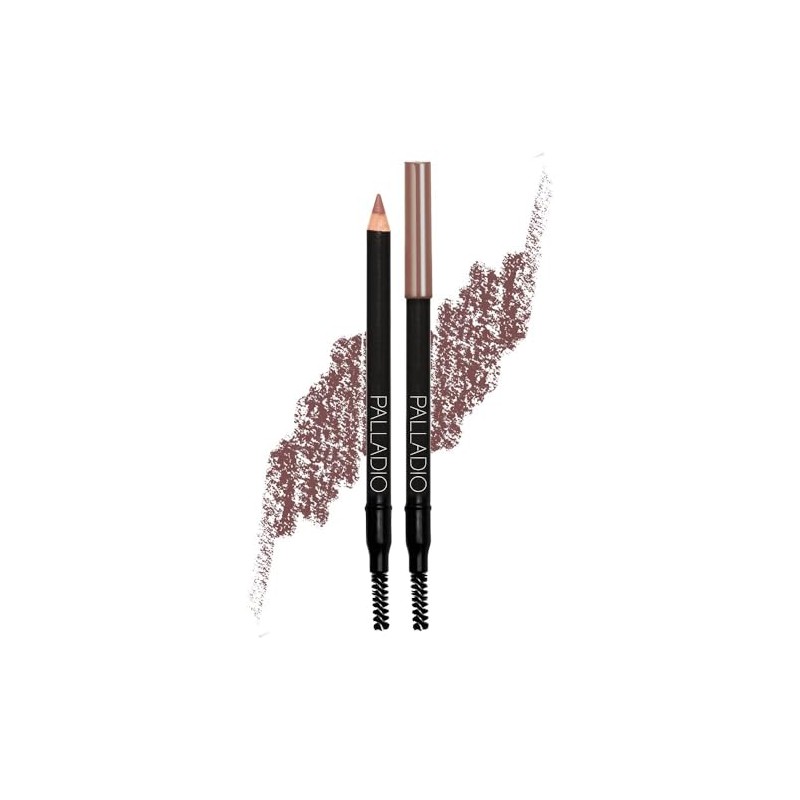 Palladio Lápiz de Cejas Auburn con Cepillo - Relleno Natural