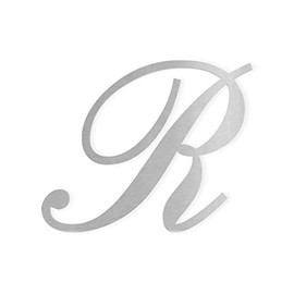 Metal Letter R for Wall, Metal Letters for Crafts, Metal Letter for Bedrooms