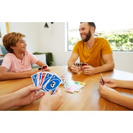 Mattel Games Mattel Games UNO Card Game, Multi, 8 x 3-3/4 x 81/100 in (42003)