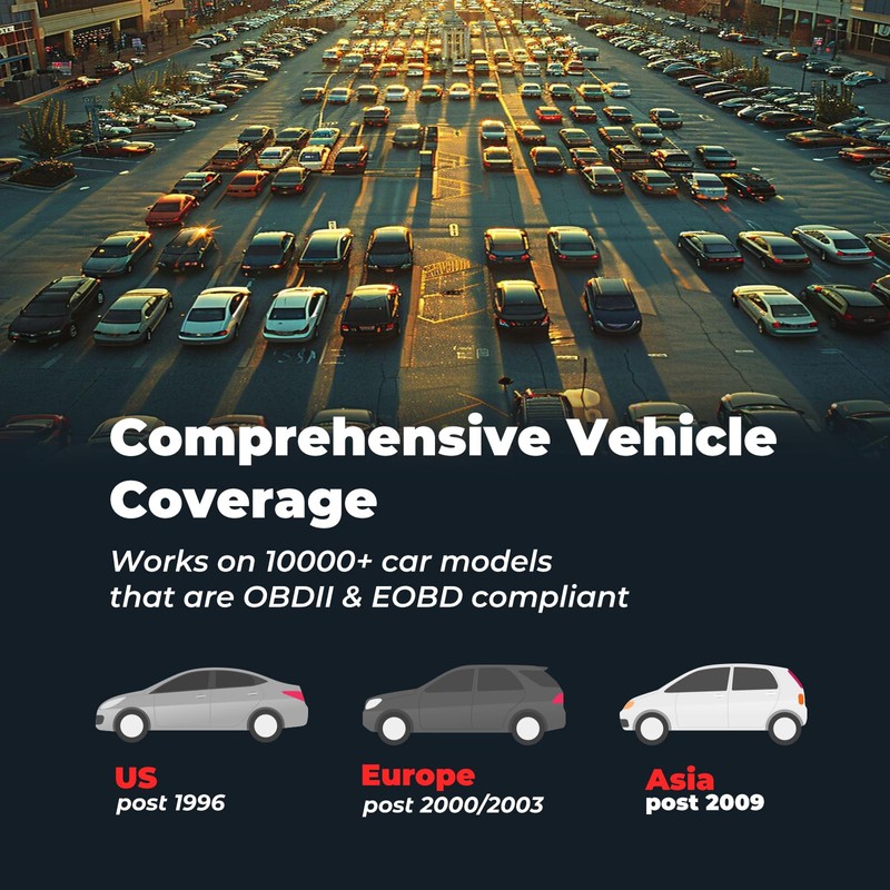 Visdector CR20 Pro Universal OBD2 Scanner Car Check Engine Fault