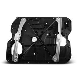 A-Premium Power Window Regulator Front Left Driver Side Compatible with Dodge Ram 1500 2009-2012 Ram 2500 2009-2010, Without Motor