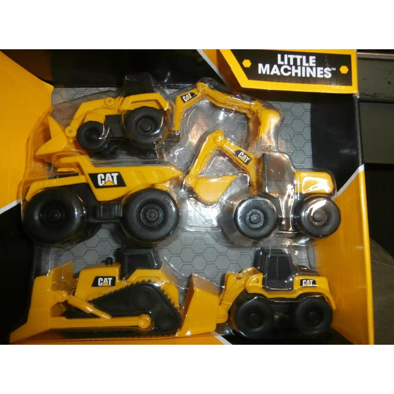 Caterpillar CAT Mini Little Machine Construction Truck Dozer Backhoe Toy