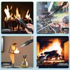 Mini Torch Lighter Straight Flame Bright Fire Small Refillable Butane