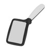 Folding Handheld Magnifying Glass with Light 5 LEDs 3X Large