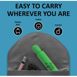 Pack of 12 Mini Travel Lint Rollers – Sticky Pet Hair Remover for Clothes, Furniture, Couch, Bed – Extra Strong Lint Brush for Dog & Cat Fur Removal – Compact Rollers for Travel & Home