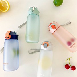 Lemone One Touch Stay Insulated Water Bottle Children's Water Bottle 480ml, 480ml480ml_ Green Green / 르모네 원터치 스테이 보온보냉 물통 어린이물병 480ml, 480ml480ml_ 그린 그린