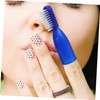 Gatuida 20Pcs Mini Portable Prison Toothbrushes Safe Half Finger Design