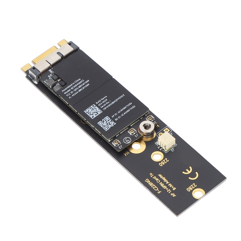 Card Adapter BCM94360CS WLAN Card to M.2 NVME SSD NGFF