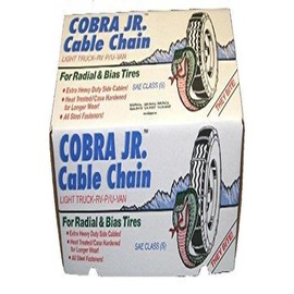 Quality Chain Cobra Jr. Lt Cable Tire Chains (1681)