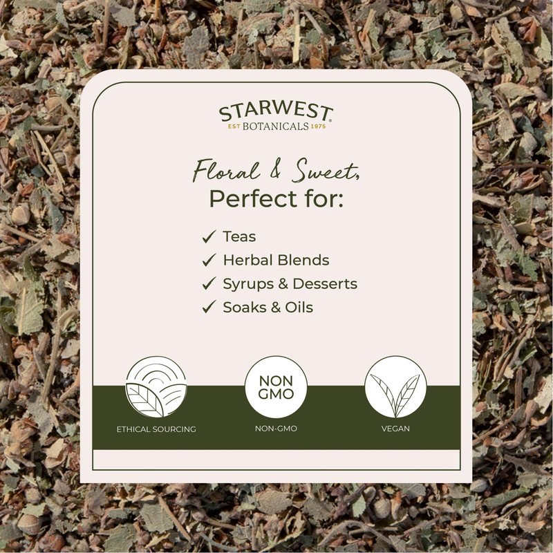 Starwest Botanicals Organic Linden Leaf & Flowers - Dried Loose