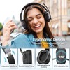 COSMUSIS Trucker Bluetooth Headset, Wireless Headsets with Noise Cancelling Microphone,