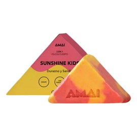 Amai Shampoo  Jabón En Barra Todo En 1 Para Niñs  Sunshin