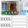 Yaocom 4 Pcs Rv Refrigerator Bars 12.44"-22.63" Adjustable Stainless Steel
