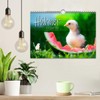 Chickens in the Garden Wall Calendar 2025 DIN A4 Landscape