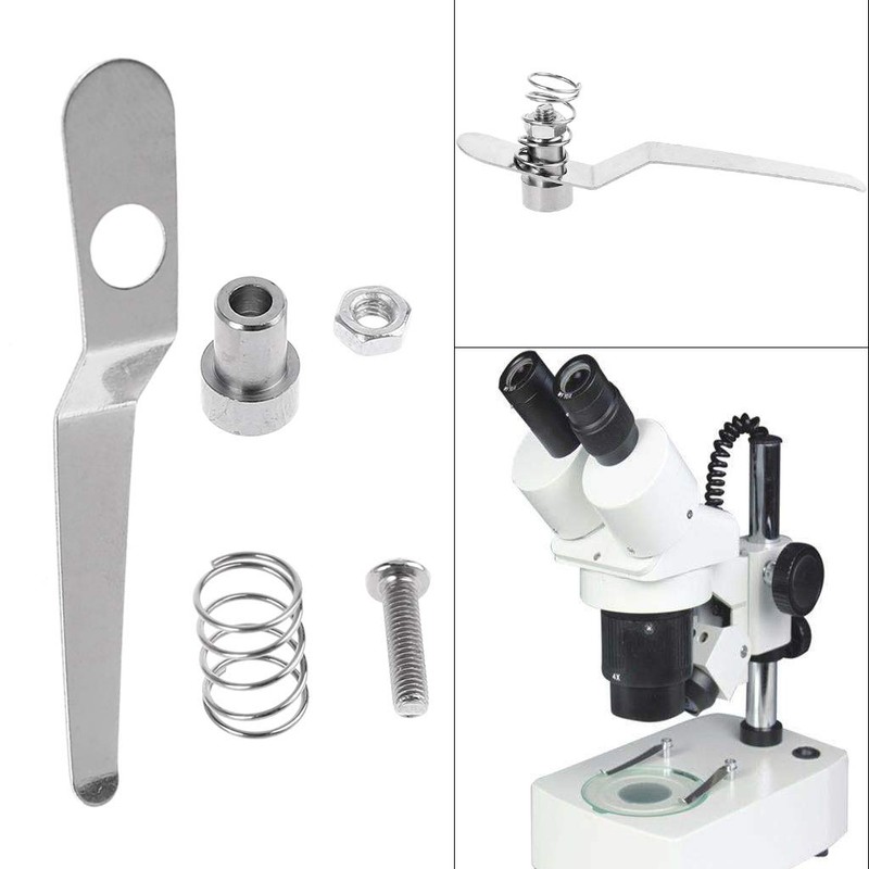 CATSELURRY Stainless Steel Specimen Presser Holder Slides Clips for Biological
