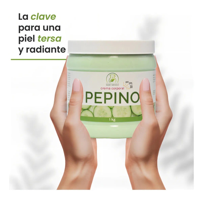 Crema Corporal Facial Pepino Filtro Solar Kilo