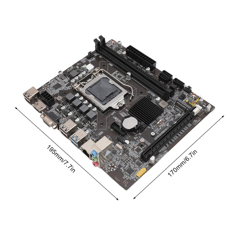 H310 Desktop Computer Motherboard Memory M.2 Interface PCIe X16 Gen
