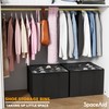 SpaceAid Shoe Organizer for Closet, 2 Pack Foldable Shoe Storage
