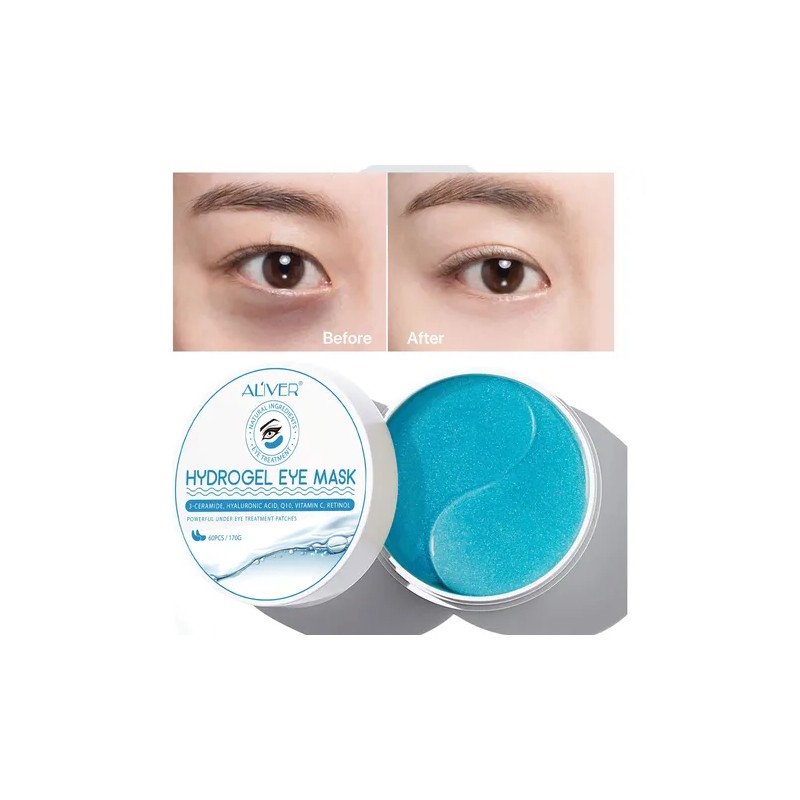 60 Parches Anti Arrugas Reafirmante Bolsas Colágeno Retinol
