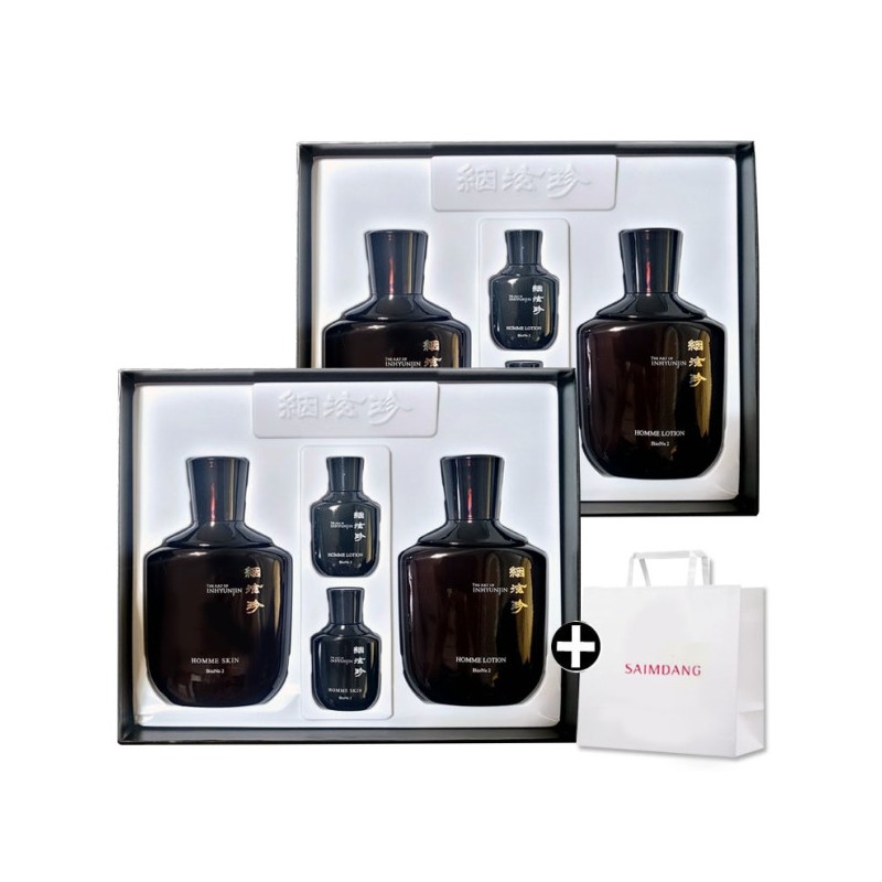 Saimdang Inhyeonjin Homme 2-Piece Set (2 Sets) / Skin Lotion