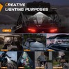 Nilight UTV Dome Light Universal 1.5”-2.0” Roll Bar Mount LED