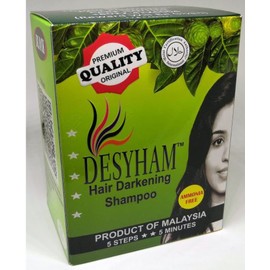Desyham Hair Darkening Shampoo - Black