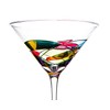 Artisanal Hand Painted Martini, Champagne & Cocktail Glasses - Gift