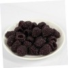 KOMBIUDA 15pcs Artificial Raspberry Model Simulation Fruit Decor Fake Fruit