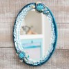 BLACK FOREST DECOR Blue Sea Turtles Wall Mirror – Coastal
