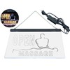 Open Massage Dual Colour LED Bar Light Neon Light Advertising