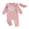 Carolilly Newborn Baby Girl Outfits 2Pcs Outfits Clothing Set Daddy's