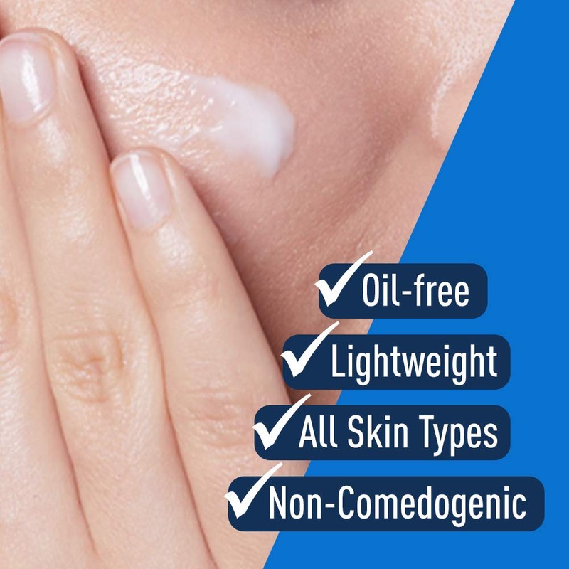 CeraVe AM Face Moisturizer with SPF 30 and CeraVe PM