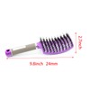 Boar Bristle Nylon Hairbrush, Curved & Vented Detangle Hair Brush,