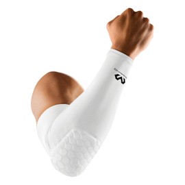McDavid Compression Arm Sleeve with Padding for men and women | Designed for competitive team contact sports like basketball, rugby or handball