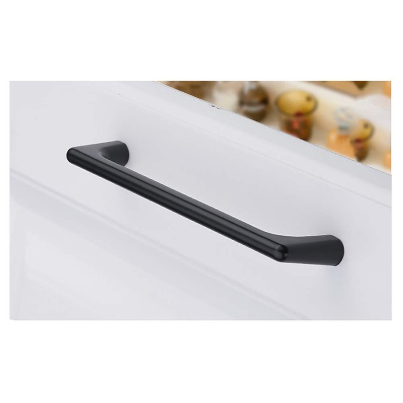 BOZONLI Cupboard Handles, Black Kitchen Door Handles T Bar Handle